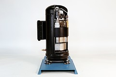hermetic scroll refrigeration compressor cutaway training