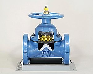 DAC Worldwide Extended Saunders Diaphragm Valve Cutaway | 264E | Front