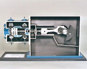 reciprocating compressor cutaway