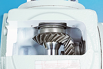 right angle spiral bevel gear reducer learning aid