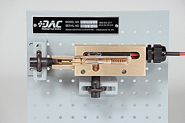 DAC Worldwide Piston Flow Switch Cutaway | 273-983 | Closeup