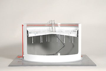 Floating Head Bulk Storage Tank Training Model