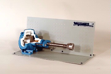internal gear pump cutaway