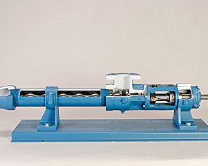 Progressive Cavity Pump Cutaway – Moyno/Roper