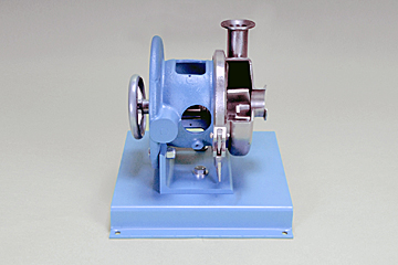 sanitary centrifugal pump cutaway stainless
