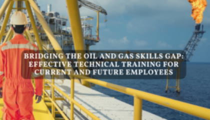 Bridging the Oil and Gas Skills Gap - Article Title Infographic - DAC Worldwide