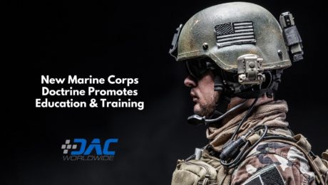 DAC Worldwide - New Marine Corps Doctrine Promotes Education & Training - Title Graphic